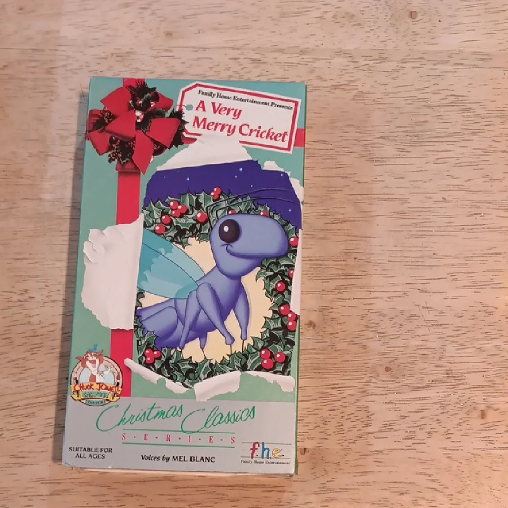 A Very Merry Cricket VHS Tape